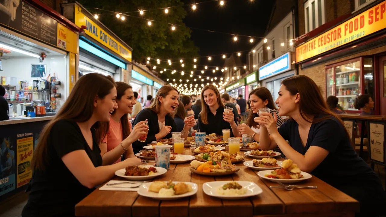 Street Food That Never Sleeps