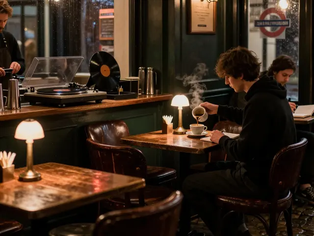 London Night Cafe - Best Spots for Nighttime Chats