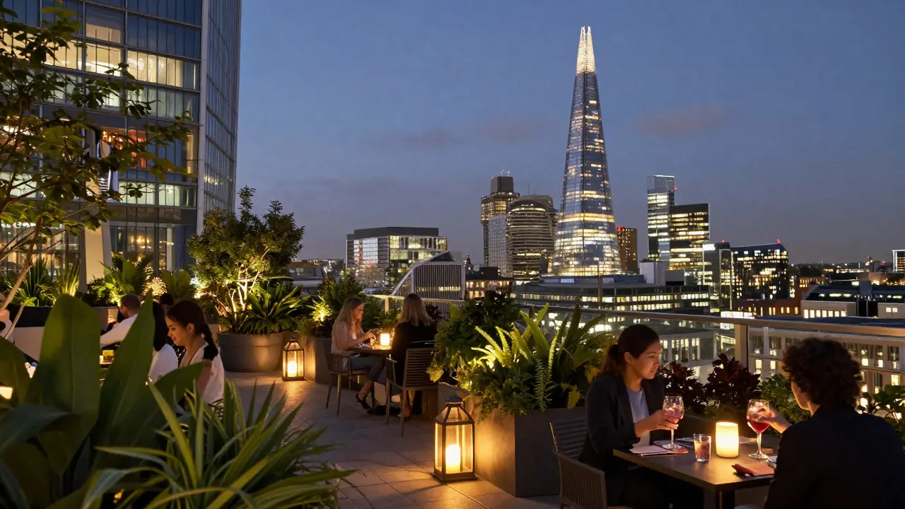 Best Rooftop Bars in London at Night