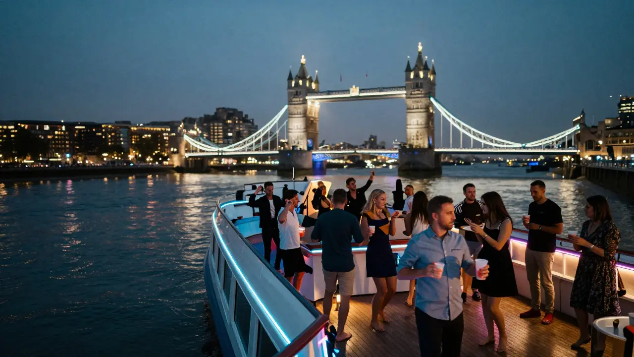 Inside Boat Party London - River Fun Awaits
